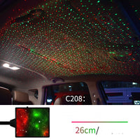 Star Light Projector Party Lights USB LED Light Interior Lighting LED Interior Car Lights Starry Sky Galaxy Night Lights - Fun Gifts & More