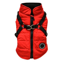 Waterproof Pet Coat With Harness - Fun Gifts & More