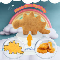 Chicken Block Dinosaur Plush Toy - Fun Gifts & More