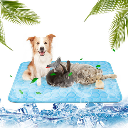 Pet Cooling Mat Cool Pad Cushion Dog Cat Puppy Blanket For Summer Sleeping Bed Dog Cooling Bed Pet Cooling Mat - Fun Gifts & More