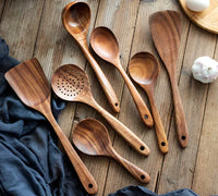 Handmade teak utensils - Fun Gifts & More