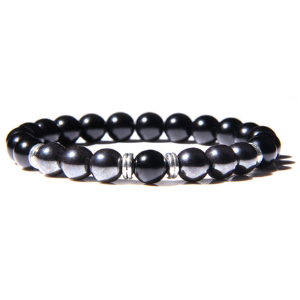 Natural Tiger Eye Stone Stretch Men's Bracelet - Fun Gifts & More