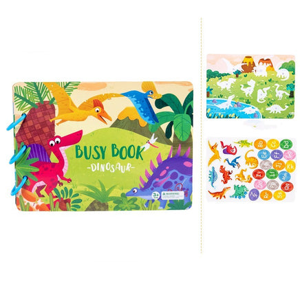 Children's Busy Book Educational Toys Repeated Paste - Fun Gifts & More