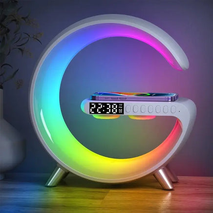 Multifunctional Wireless Charger Alarm Clock Speaker - Fun Gifts & More