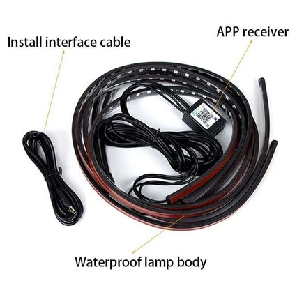 Car Flexible Ambient Atmosphere Lamp - Fun Gifts & More