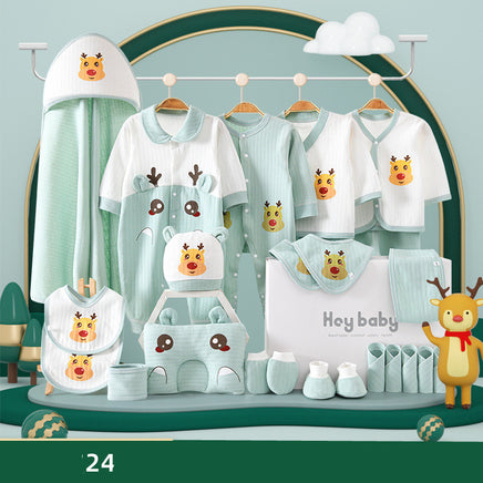 Pure Cotton Baby Clothes Set Gift Box - Fun Gifts & More