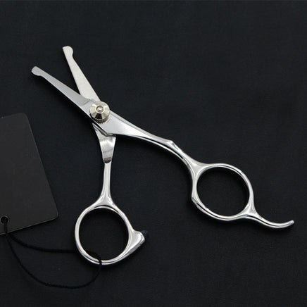 Round Head Pet Grooming Straight And Thinning Scissors - Fun Gifts & More