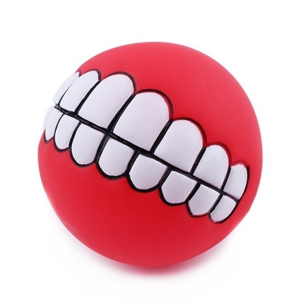 Pet Ball Teeth Silicon Chew Toys for Large Breeds - Fun Gifts & More