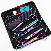 Electroplating Color 5 Pack Pet Grooming Scissors - Fun Gifts & More