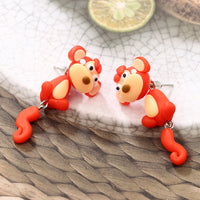 New Animal Soft Clay Earrings - Fun Gifts & More