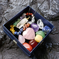 Colorful Irregular Natural Stone Set Gift Box - Fun Gifts & More