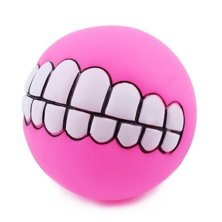 Pet Ball Teeth Silicon Chew Toys for Large Breeds - Fun Gifts & More