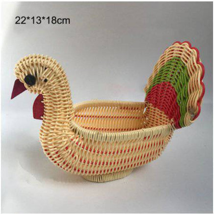 Creative Rattan Fruit Basket Home Furnishings Home Storage - Fun Gifts & More