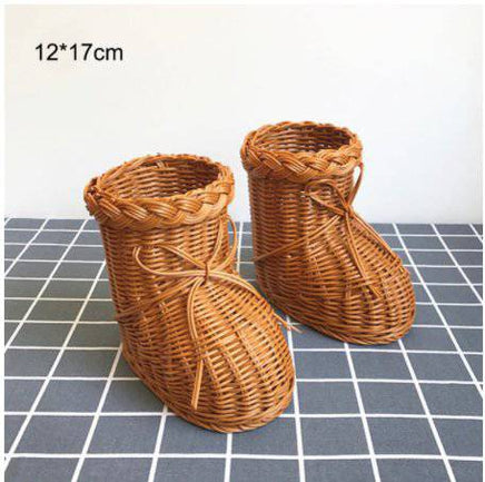 Creative Rattan Fruit Basket Home Furnishings Home Storage - Fun Gifts & More