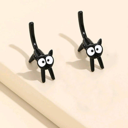 Cute Kitten Simple Earrings - Fun Gifts & More