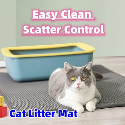 Cat Litter Mat STOP Litter In Its Tracks - Fun Gifts & More