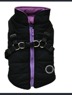 Waterproof Pet Coat With Harness - Fun Gifts & More