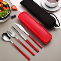 Stainless Steel Portable Gift Cutlery Set - Fun Gifts & More