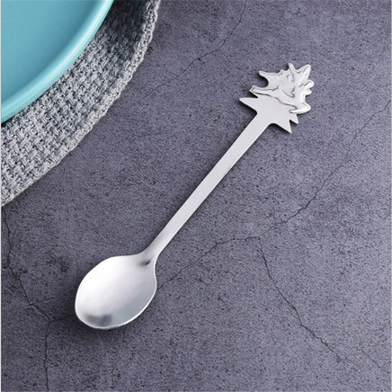 Cartoon spoon Christmas spoon gift cutlery set - Fun Gifts & More