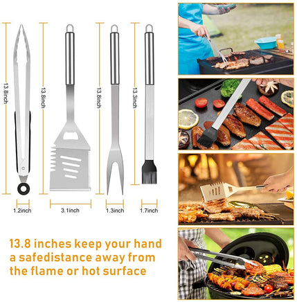 30-piece Set Of Skirt Bag Baking Set BBQ Tools Combination Apron Gift Set - Fun Gifts & More