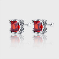 925 Sterling Silver Ins Vintage Exaggerated Earrings Female Earrings - Fun Gifts & More