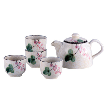 Japanese Style Ceramic Teapot Teacup Tea Set Gift Set - Fun Gifts & More