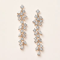 European And American Fashion Luxury Zircon Earrings - Fun Gifts & More