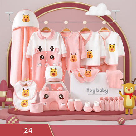 Pure Cotton Baby Clothes Set Gift Box - Fun Gifts & More