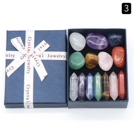 Colorful Irregular Natural Stone Set Gift Box - Fun Gifts & More