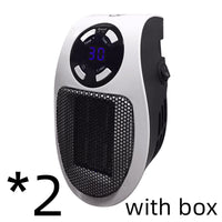 Portable Electric Heater Wall Fan Heater Handy Heating Stove Adjustable Thermostat Radiator Warmer Machine Home Appliance - Fun Gifts & More