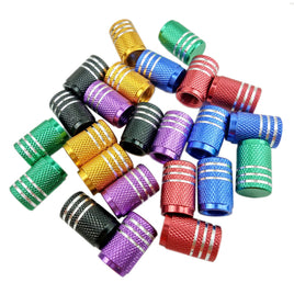 Colored Aluminum Valve Caps For Automobile Tires - Fun Gifts & More