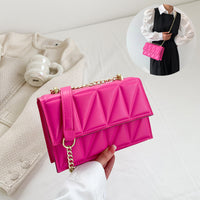 Small Square Bags Fashion Chain Crossbody Shoulder Bag - Fun Gifts & More