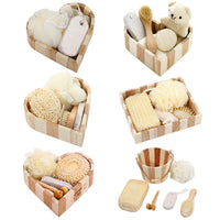 Bathroom Bath Set Love Wooden Barrel Gift Set - Fun Gifts & More