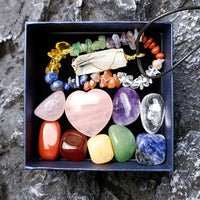 Colorful Irregular Natural Stone Set Gift Box - Fun Gifts & More