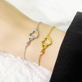 Heart-shape Bracelet Fashion - Fun Gifts & More