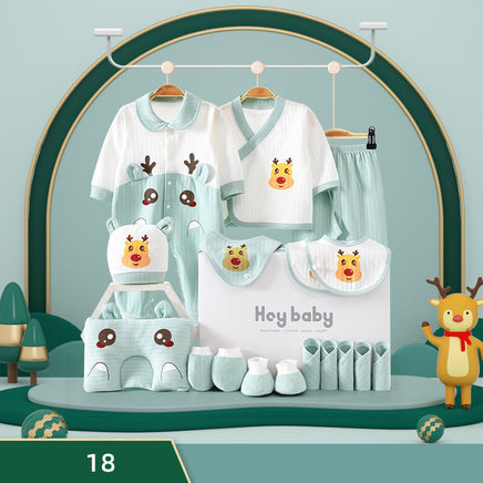 Pure Cotton Baby Clothes Set Gift Box - Fun Gifts & More