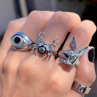 Europe And America Creative Dark Retro Butterfly Ring Fashion Hip Hop - Fun Gifts & More