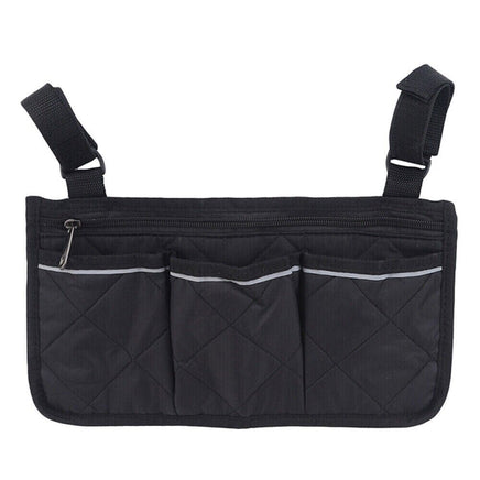 Outdoor Wheelchair Side Pouch Storage Bag Armrest Pocket Organizer Holder Pack - Fun Gifts & More