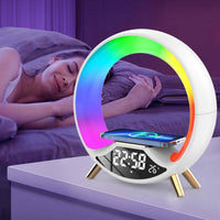 O Light Three In One Wireless Charging Multifunctional Bluetooth Speaker Night Light - Fun Gifts & More