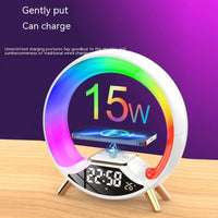 O Light Three In One Wireless Charging Multifunctional Bluetooth Speaker Night Light - Fun Gifts & More