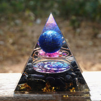 Pyramid Decoration Natural Crystal Gravel Energy Tower - Fun Gifts & More