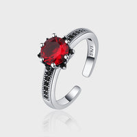 S925 Sterling Silver Personalized Skin Whitening Exquisite Small Delicate Lace Ring - Fun Gifts & More