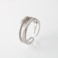 S925 Sterling Silver Ring Female Rotating Fashion Ring - Fun Gifts & More