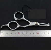 Round Head Pet Grooming Straight And Thinning Scissors - Fun Gifts & More