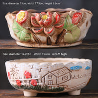 Large Succulent Flower Pot Ceramic - Fun Gifts & More