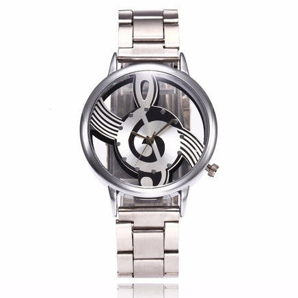 Women's Hollow Music Note Fashion Watch - Fun Gifts & More