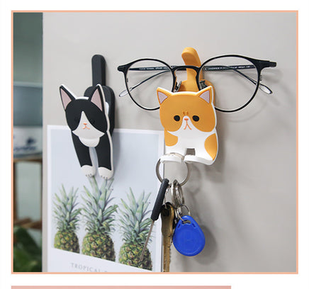 Cute Magnetic Cat Multifunctional Refrigerator Magnet - Fun Gifts & More