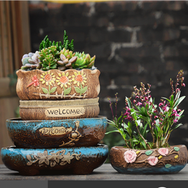 Large Succulent Flower Pot Ceramic - Fun Gifts & More