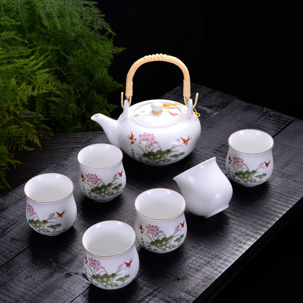 Large-capacity Set Of Ceramic Tea Set With Gift Box - Fun Gifts & More