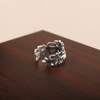 Personalized Vintage Sterling Silver Ring - Fun Gifts & More